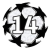 Champions Lergue 14 Badge + €2.00