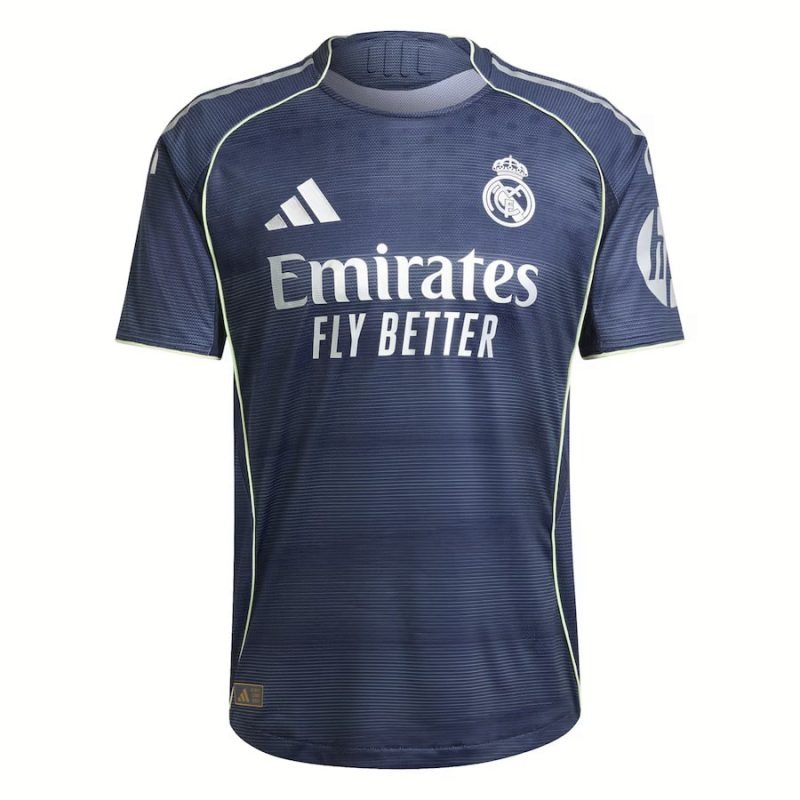 Real Madrid CF 2025/26 Away Jersey - Blue