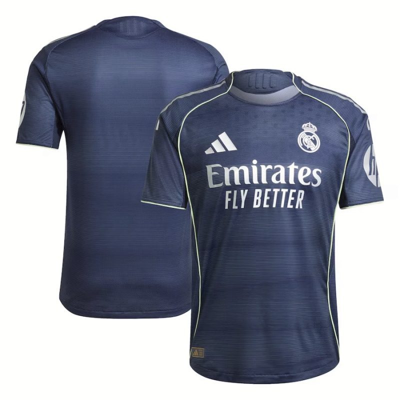 Real Madrid CF 2025/26 Away Jersey - Blue