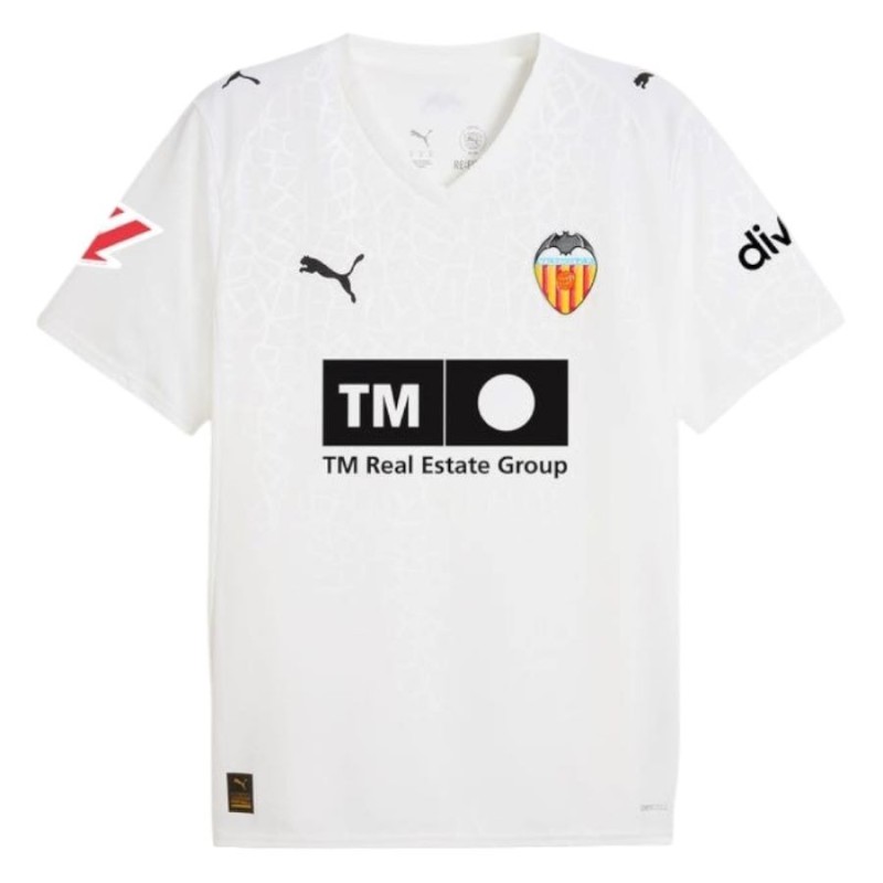 Valencia 2025/26 Home Jersey - White