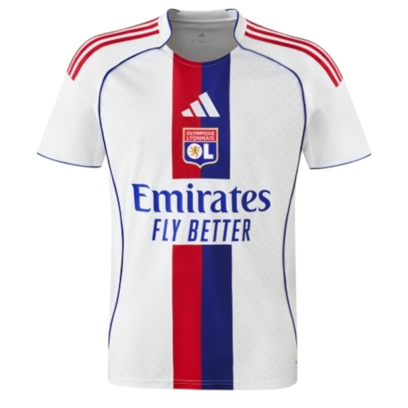 Olympique Lyon 2025/26 Home Jersey - White
