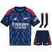 Arsenal 2025/26 Away Kids' Jersey Set - Blue