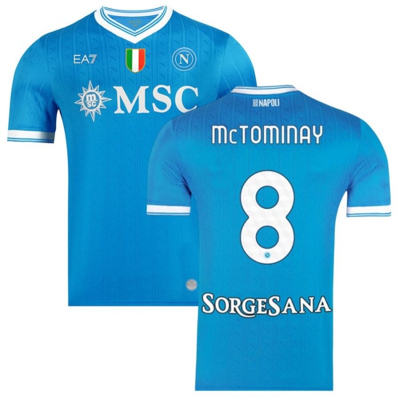 Napoli McTOMINAY 2025/26 Home Jersey - Blue