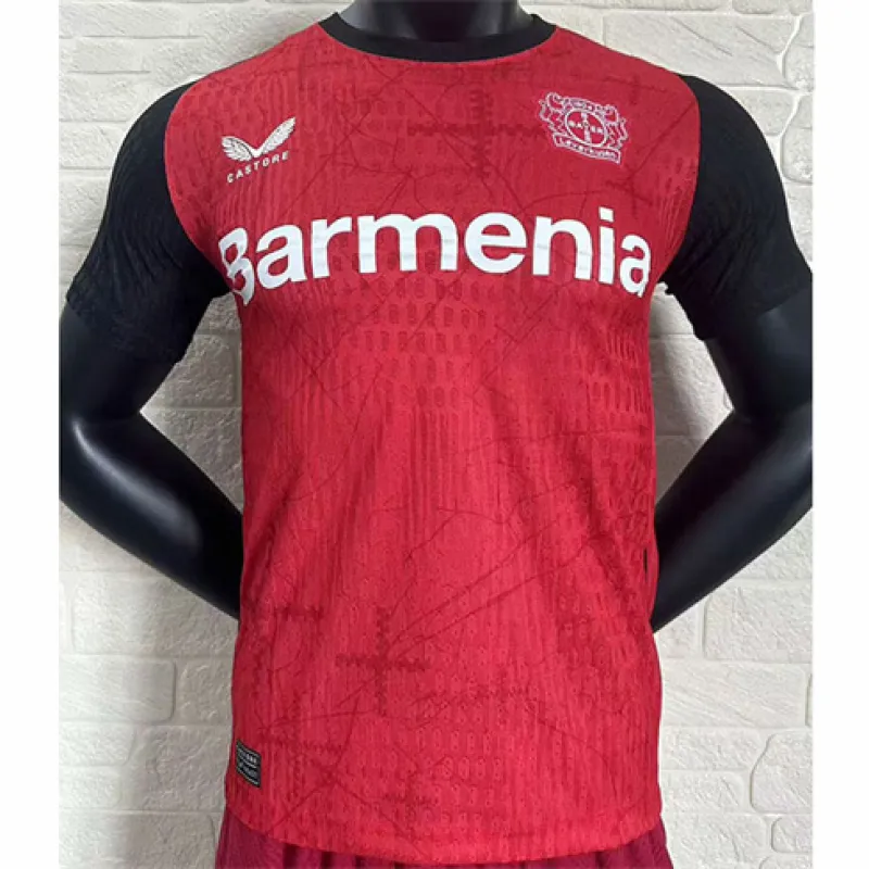 Bayer Leverkusen 2024/25 Heimspiel - Spieler - Edition Kit, rot
