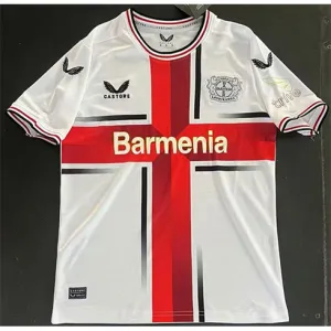 Bayer Leverkusen home kit, white, 2024/25