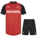 Maglia di casa per bambini del Bayer Leverkusen 2024/25 - Rossa