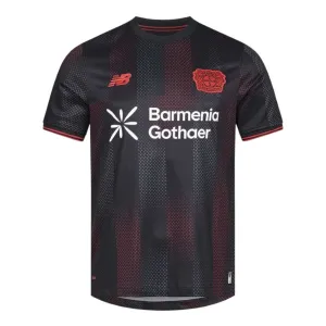 Bayer Leverkusen 2025/26 Home Kids' Jersey - Black