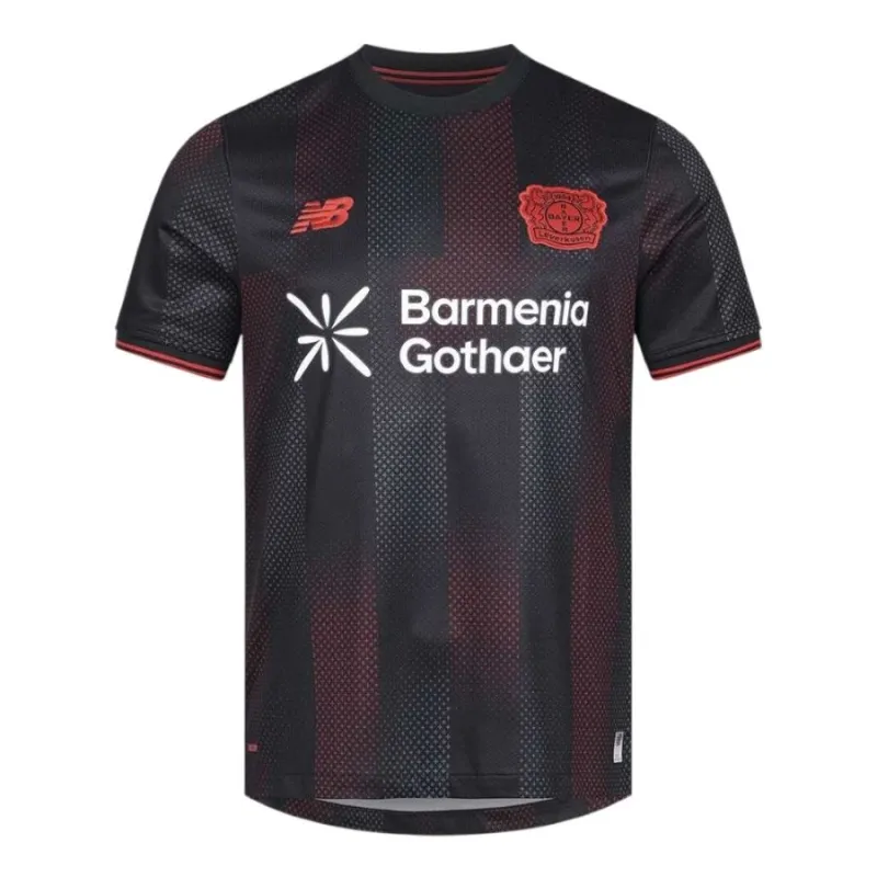 Bayer Leverkusen 2025/26 Home Kids' Jersey + Shorts - Black