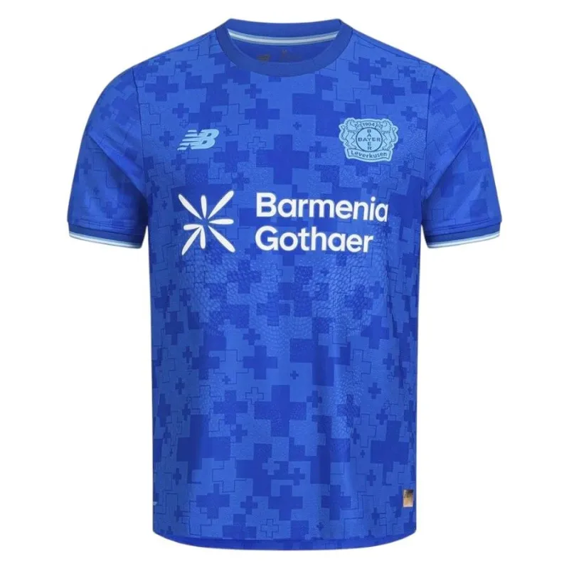 Bayer Leverkusen 2025/26 Third Kids' Kit Set - Blue