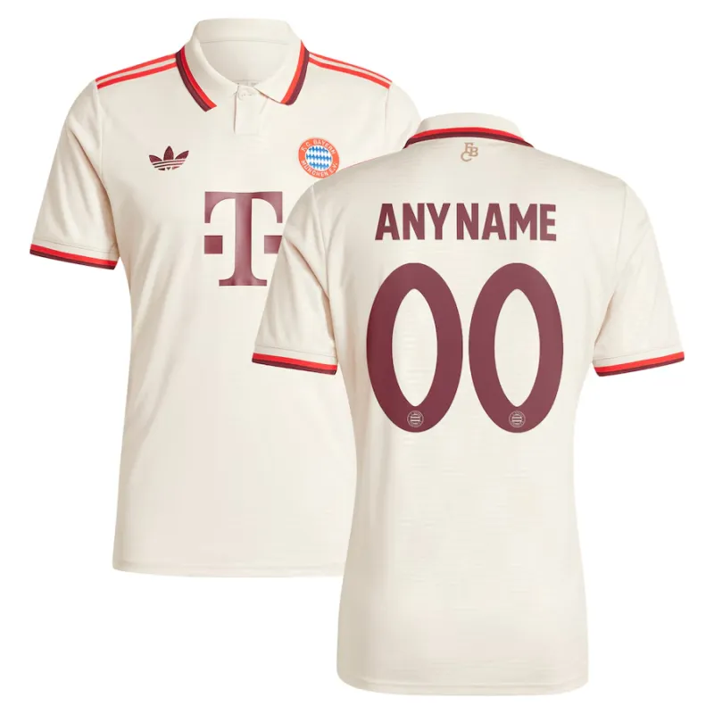 Bayern Munich 2024/25 Third Jersey Authentic - Cream