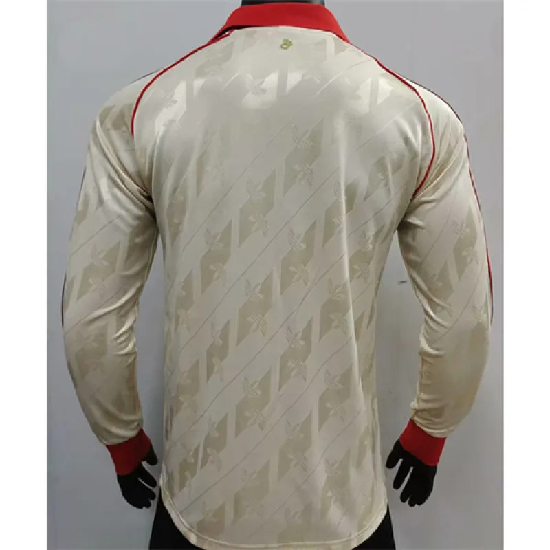 Bayern Munich 2024/25 Player Edition Long - Sleeved Kit - Cream