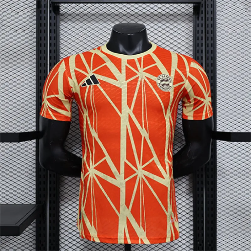 Bayern Munich training suit 2024/25, for players, orange