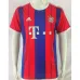 Maglia retro di casa della Bayern Munich 2014 - 2015 - Blu e Rosso