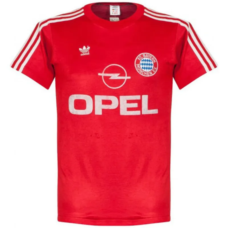 Bayern München 1989 - 1991 Heim-Retro-Trikot - Rot