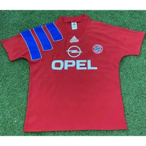 Bayern Munich 1991 - 1993 Home Retro Kit - Red