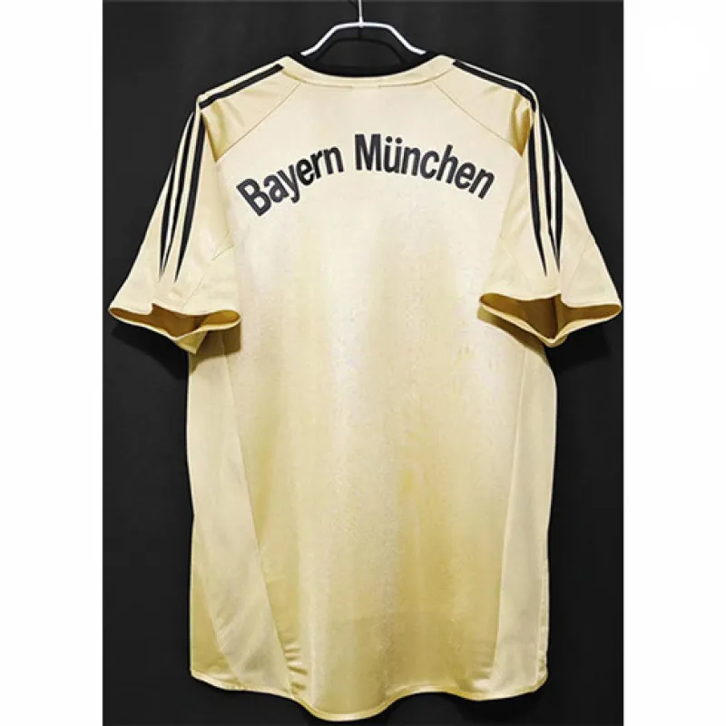 Jersey retro de visita del Bayern Munich 2004 - 2005 - Amarillo