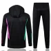 Bayern Munich Kids' 2024/2025 Hooded Tracksuit - Black