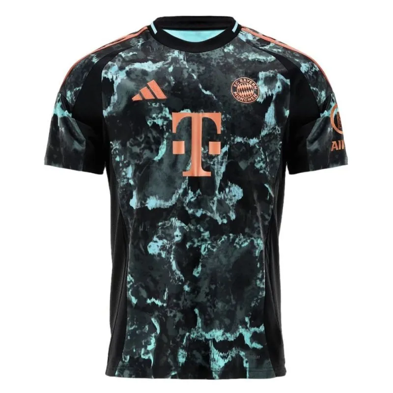 Bayern Munich 2024/25 Kids Away Jersey Set Replica - Black