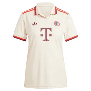 Maglia Terza Femminile Bayern Munich 2024/25 - Versione Tifoso (Cremisi)
