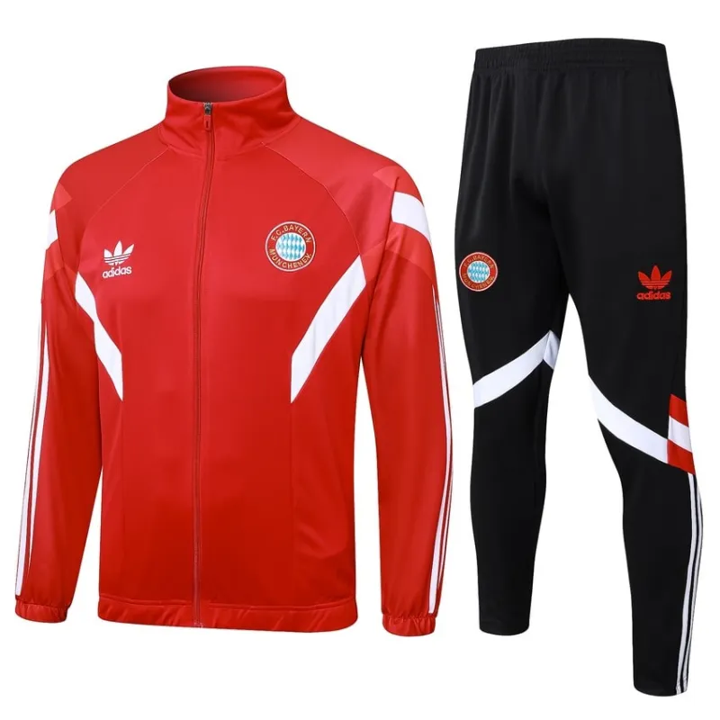Traje de entrenamiento VESTE del FC Bayern Munich 2024/25 - Rojo oscuro