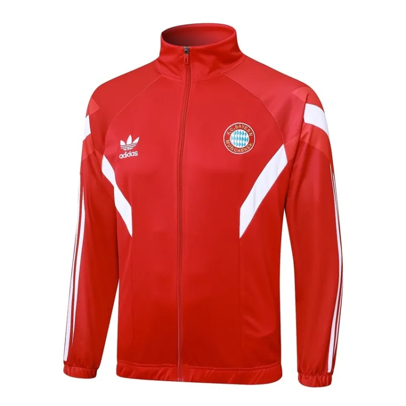 Traje de entrenamiento VESTE del FC Bayern Munich 2024/25 - Rojo oscuro