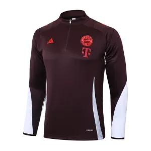 Tuta d'allenamento del FC Bayern Munich 2024/25 - Rosso scuro