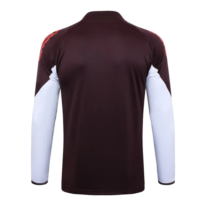 Tuta d'allenamento del FC Bayern Munich 2024/25 - Rosso scuro