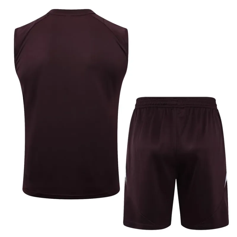 Set di SHORT del FC Bayern Munich 2024/25 - Rosso scuro