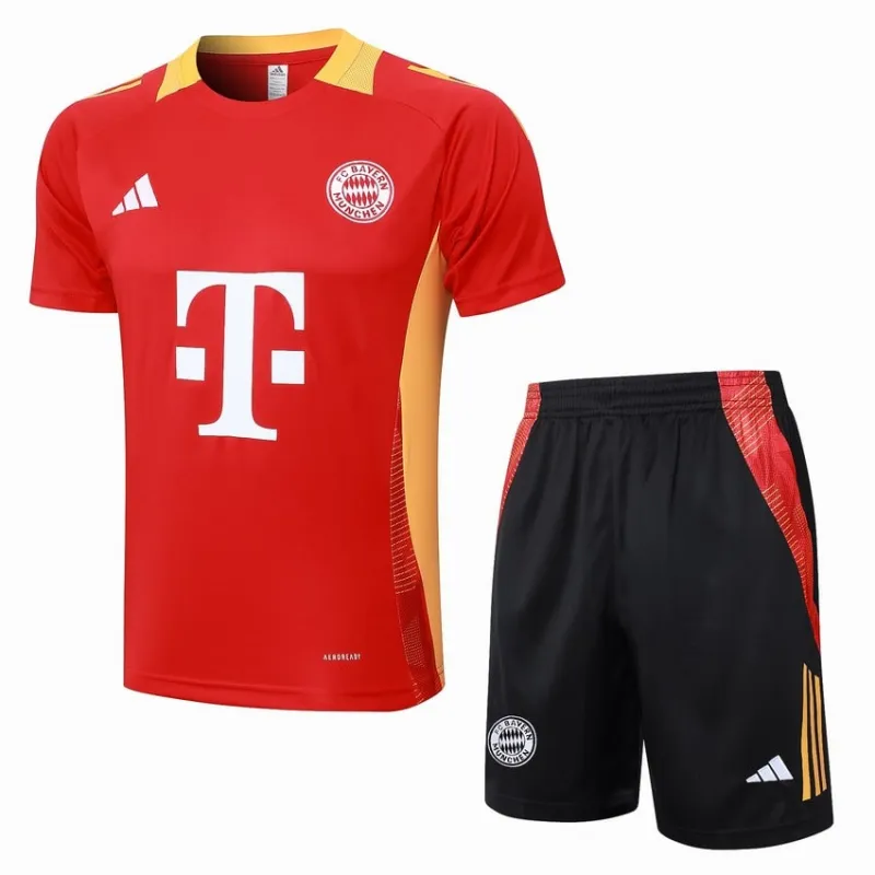 FC Bayern Munich 2024/25 SURVETEMENT POLO Set - Bright Red