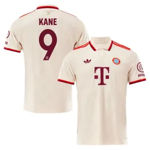 KANE Bayern Munich 2024/25 Maglia Terza - Crema
