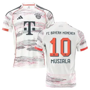 Bayern Munich MUSIALA 2025/26 Away Jersey - White