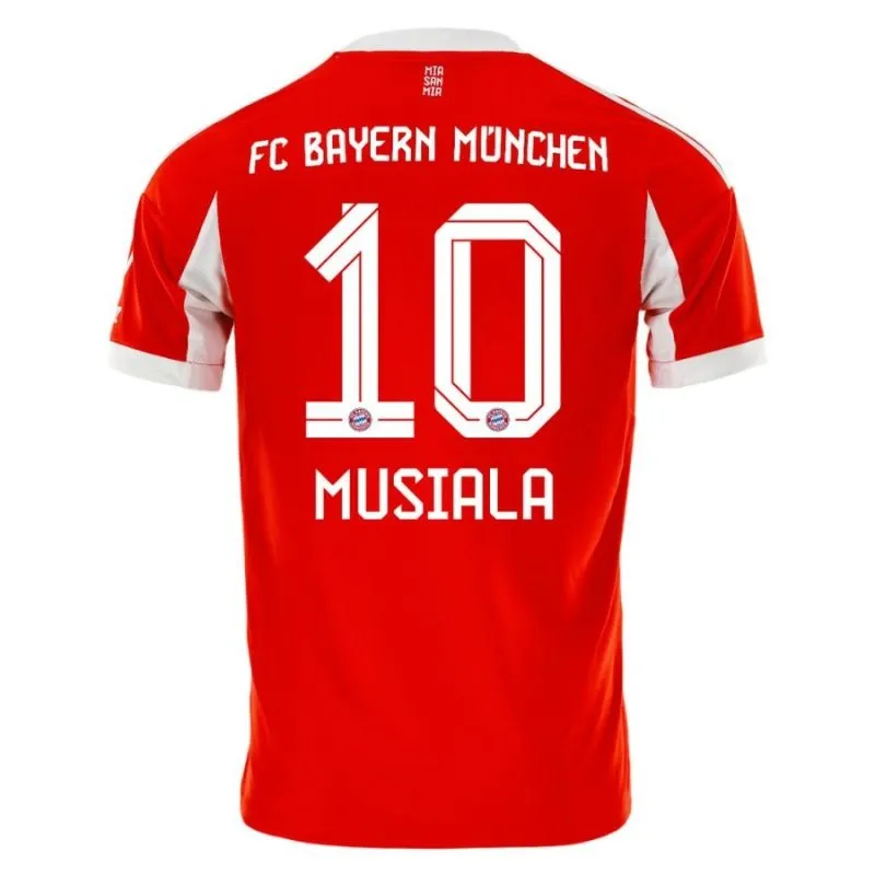 Bayern Munich MUSIALA 2025/26 Home Jersey - Red