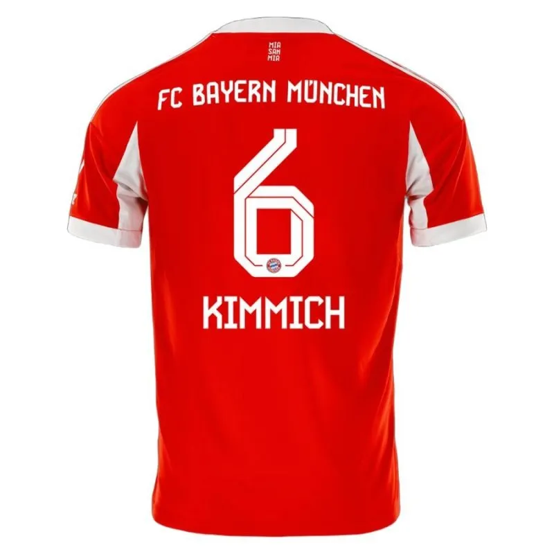Bayern Munich KIMMICH Kids' 2025/26 Home Kit - Red