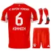 Bayern Munich KIMMICH Kids' 2025/26 Home Kit - Red