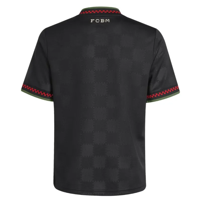 Set di maglia terziaria per bambini del Bayern Munich 2025/26 - Nera