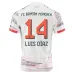 Bayern Monaco LUIS DIAZ Maglia Away 2025/26 - Bianco