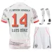 Bayern Munich LUIS DIAZ Kids Kit Away Jersey 2025/26 - White