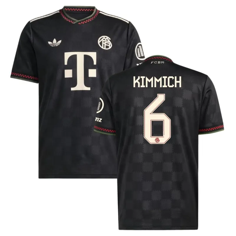 Bayern Monaco KIMMICH Maglia Terza 2025/26 - Nero