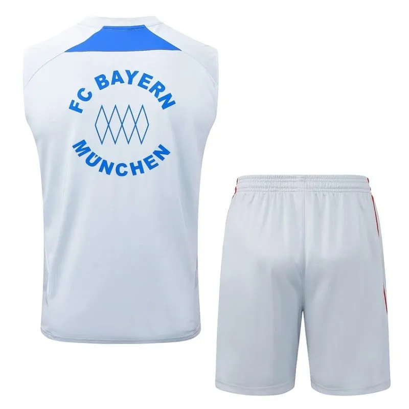 Bayern Munich 2025/26 Shorts and Vest Set - Grey