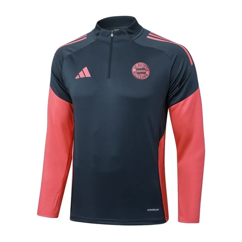 Tuta Bayern Monaco 2025/26 - Nero/Rosso