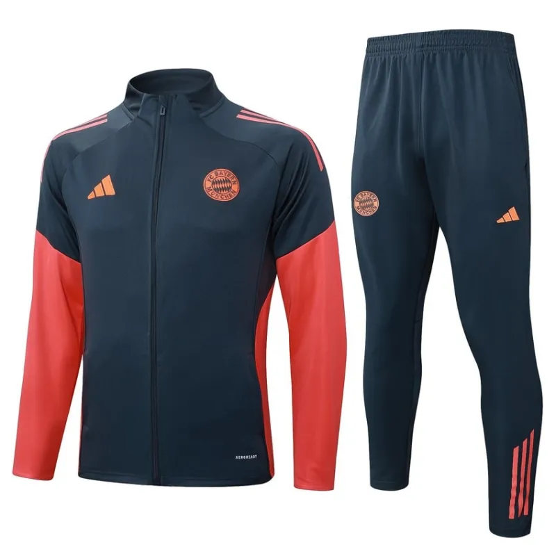 Bayern München 2025/26 Sportjacke - Schwarz/Rot