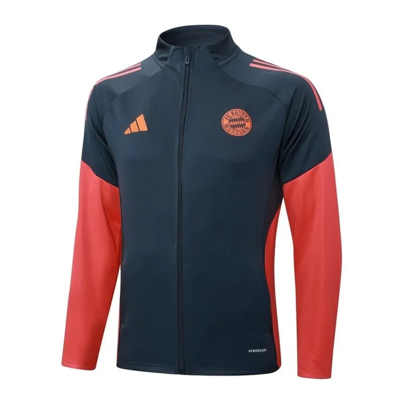 Bayern München 2025/26 Sportjacke - Schwarz/Rot