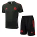 Bayern Munich 2025/26 Training Jersey + Shorts - Black