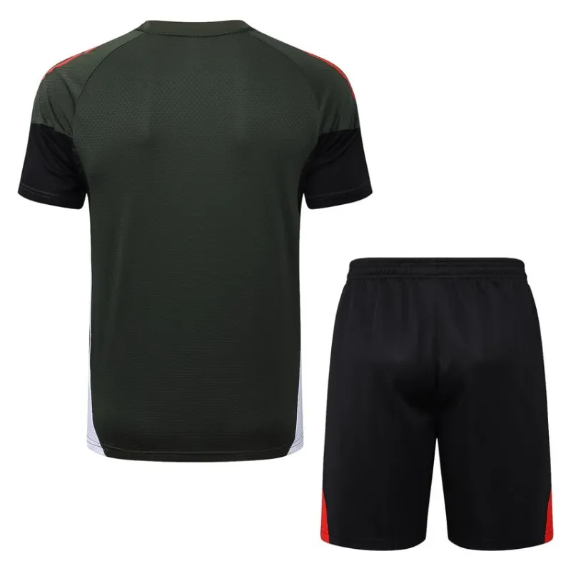 Bayern Munich 2025/26 Training Jersey + Shorts - Black