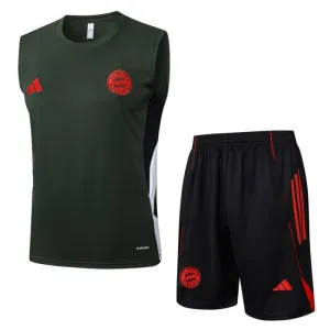 Completo Pantaloncini e Canotta Bayern Monaco 2025/26 - Nero