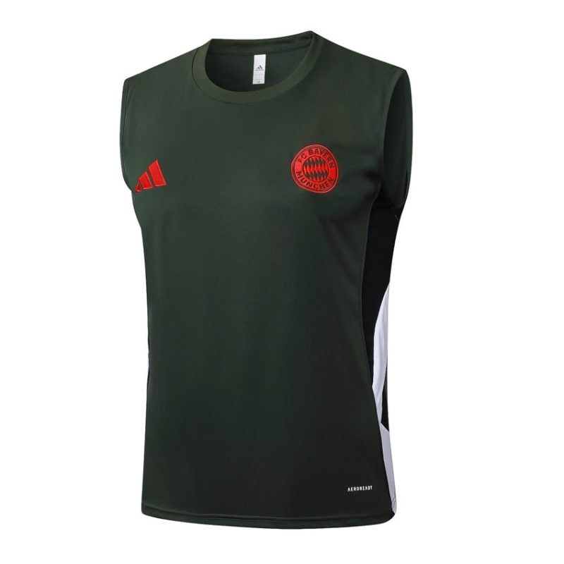 Bayern Munich 2025/26 Shorts and Vest Set - Black