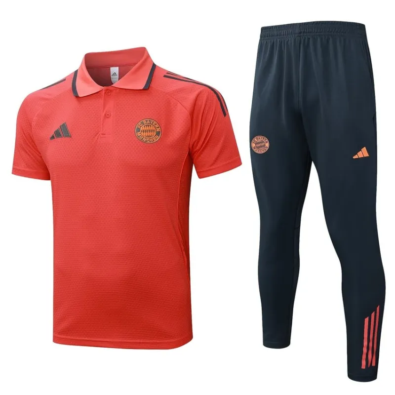 Bayern Munich 2025/26 Sports Polo - Red