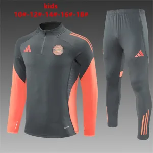 Bayern Monaco 2025/26 Set Sportivo Bambino grigio