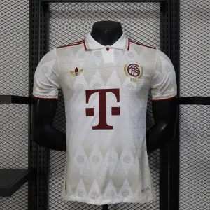 Bayern Munich 2025/26 Anniversary Edition Player Jersey - White