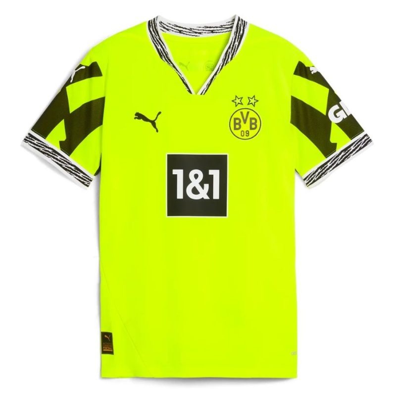 BVB Borussia Dortmund 2024/25 Kids Replica Jersey - Neon